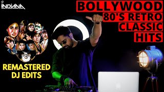 DJ Indiana- 80s Bollywood Retro Party Mix| Evergreen Party Songs | Remastered Classics| Retro Remix