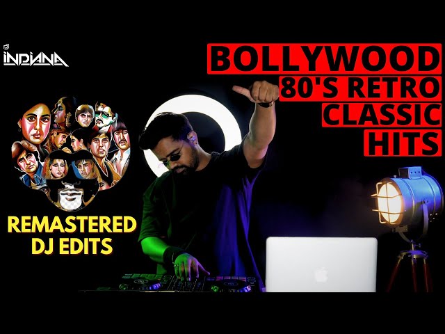 DJ Indiana- 80s Bollywood Retro Party Mix| Evergreen Party Songs | Remastered Classics| Retro Remix class=