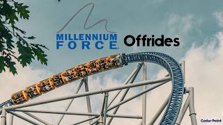 (4K) Millennium Force Offrides-Cedar Point