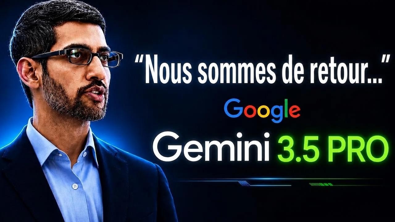 Gemini 3.5 PRO arrive au niveau de Fable 5... Google fait son grand retour !