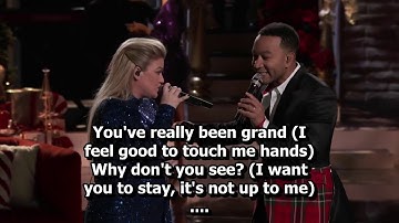 Thumbnail of John Legend and Kelly Clarkson - Baby, It's Cold Outside