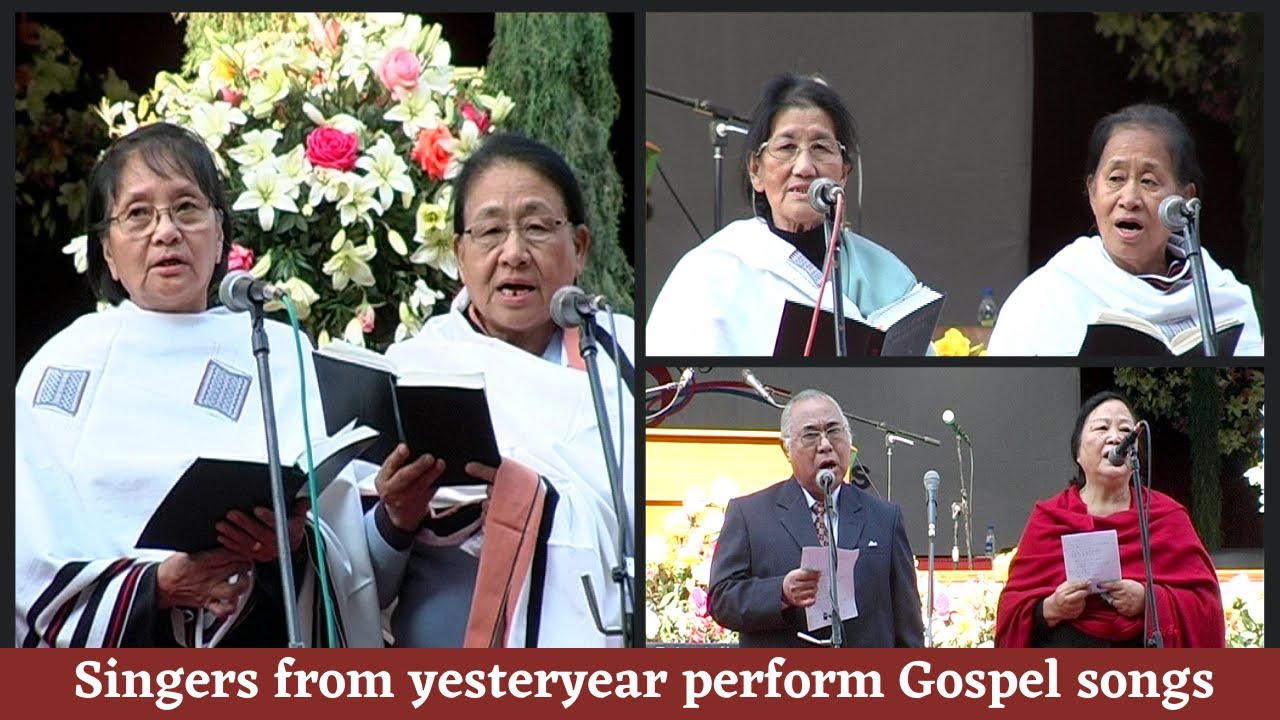 Veteran Angami Singers from Yesteryear at ABCC 125th Jubilee