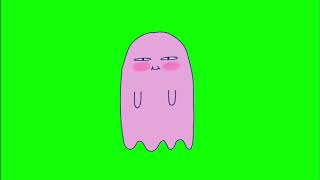 ✔️GREEN SCREEN EFFECTS: cute ghost animation