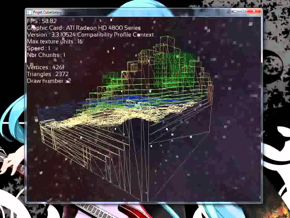 Project CubeGalaxy - Level 4 - VoxelEngine Basic Real Chunks