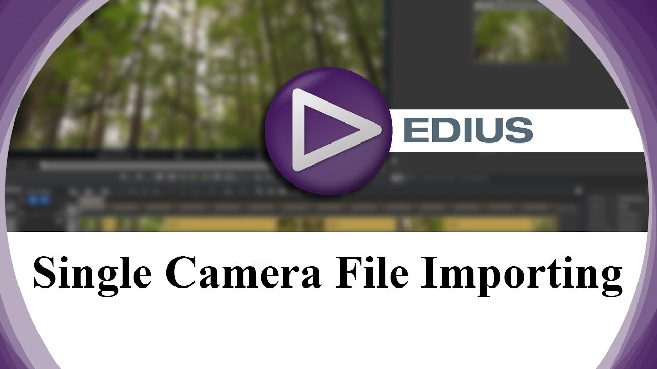 5 | How to Import Single Cam File | Edius Tutorials in Tamil 