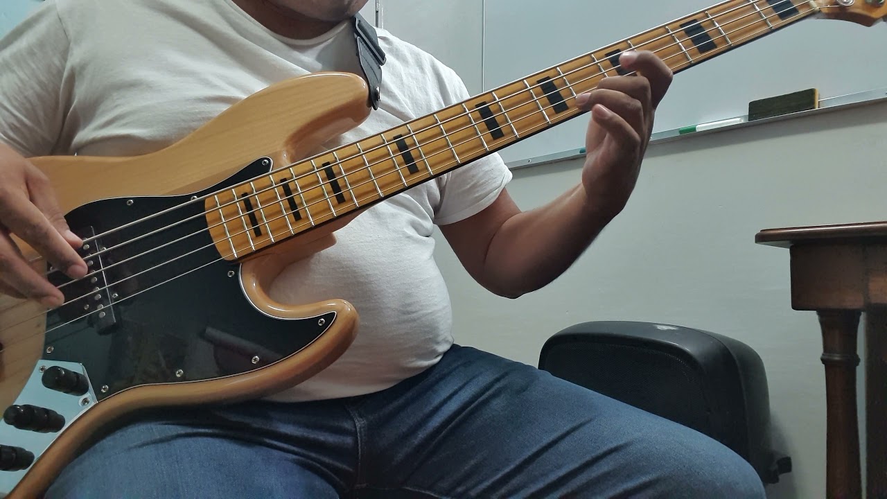 Como agua en las manos /  Junior klan - Bass Cover