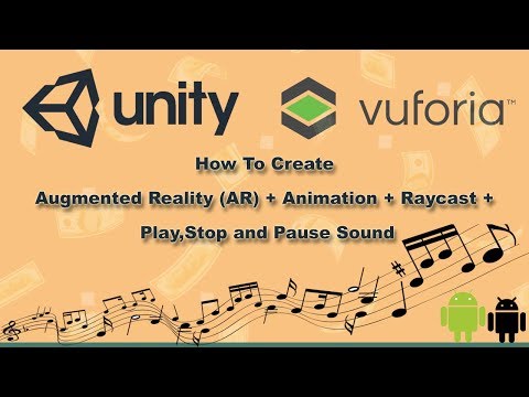 Tutorial Unidade: Vuforia Reproduzir Som (Augmented Reality)