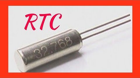 RTC -32.768KZ [ Real Time Clock Crystal  ] Oscillator