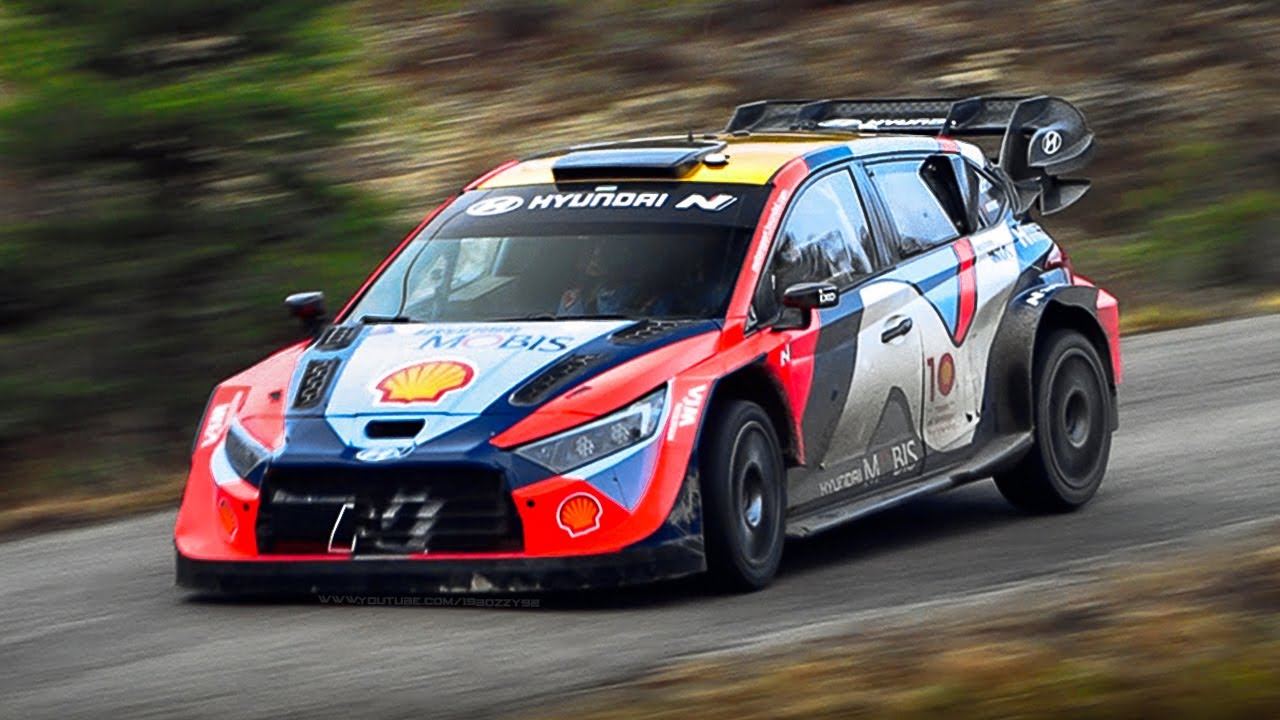 Hyundai i20 N Rally1 2025: Test WRC Rallye Monte-Carlo feat. new Hankook tyres & Raw Sounds!