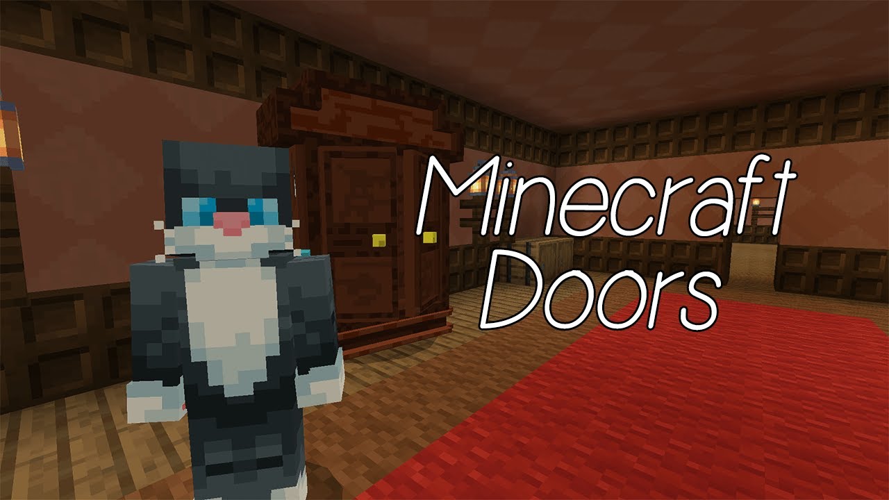 Minecraft Roblox Doors in Bedrock Edition YouTube