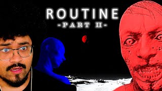 Something DISTURBING is on The Moon - Routine Sci-fi Horror Game Ending