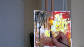tutorials knife painting palette abstract tutorial trees tree techniques paintings lessons tanja bell