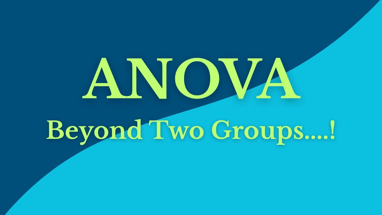 ANOVA Explained Simply | Intuition Behind ANOVA & F-Statistic 