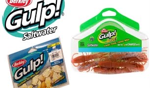 Inventive Fishing New Product Introduction: Gulp Alive! Saltwater