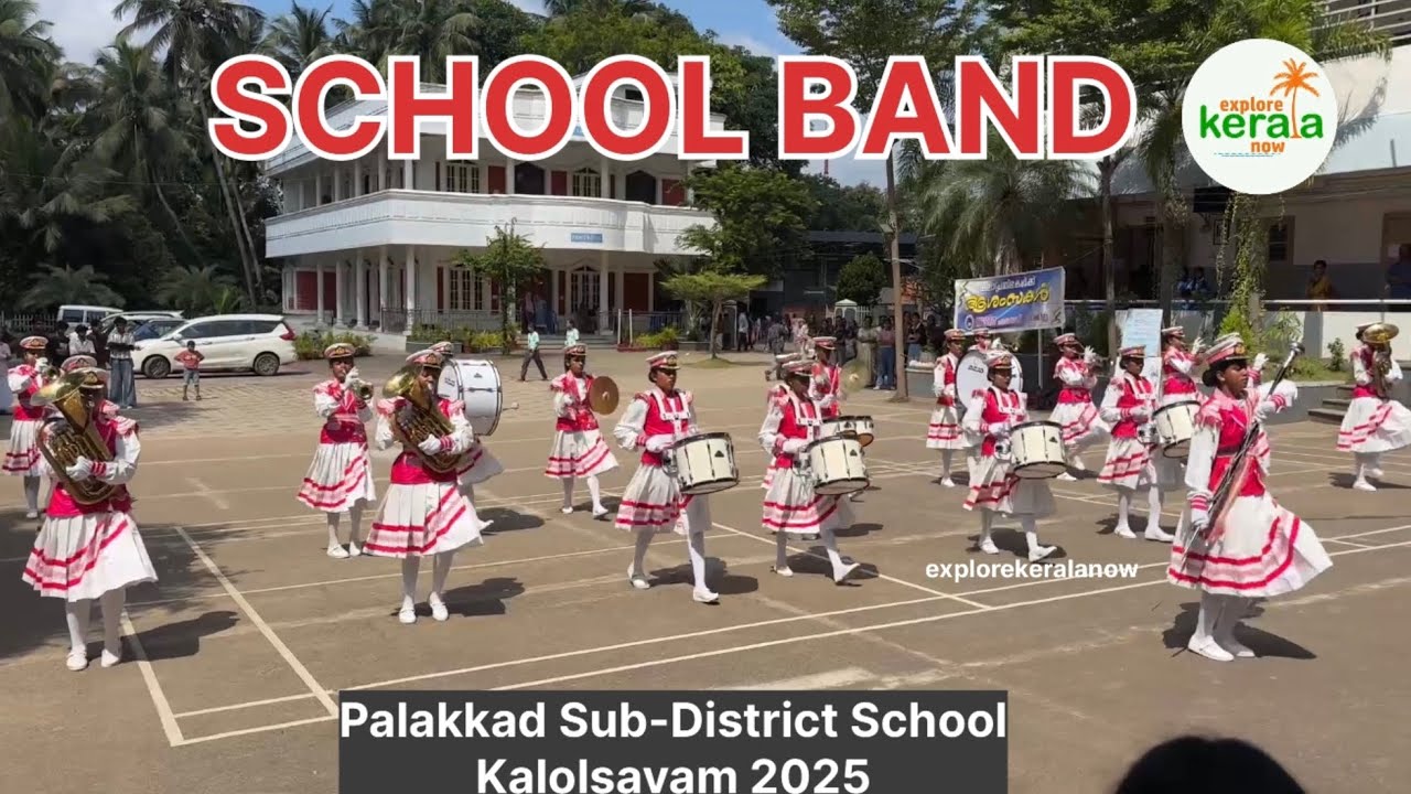 School Band Performance HSS Winner | Palakkad Sub-District School Kalolsavam 2025 Explore Kerala Now