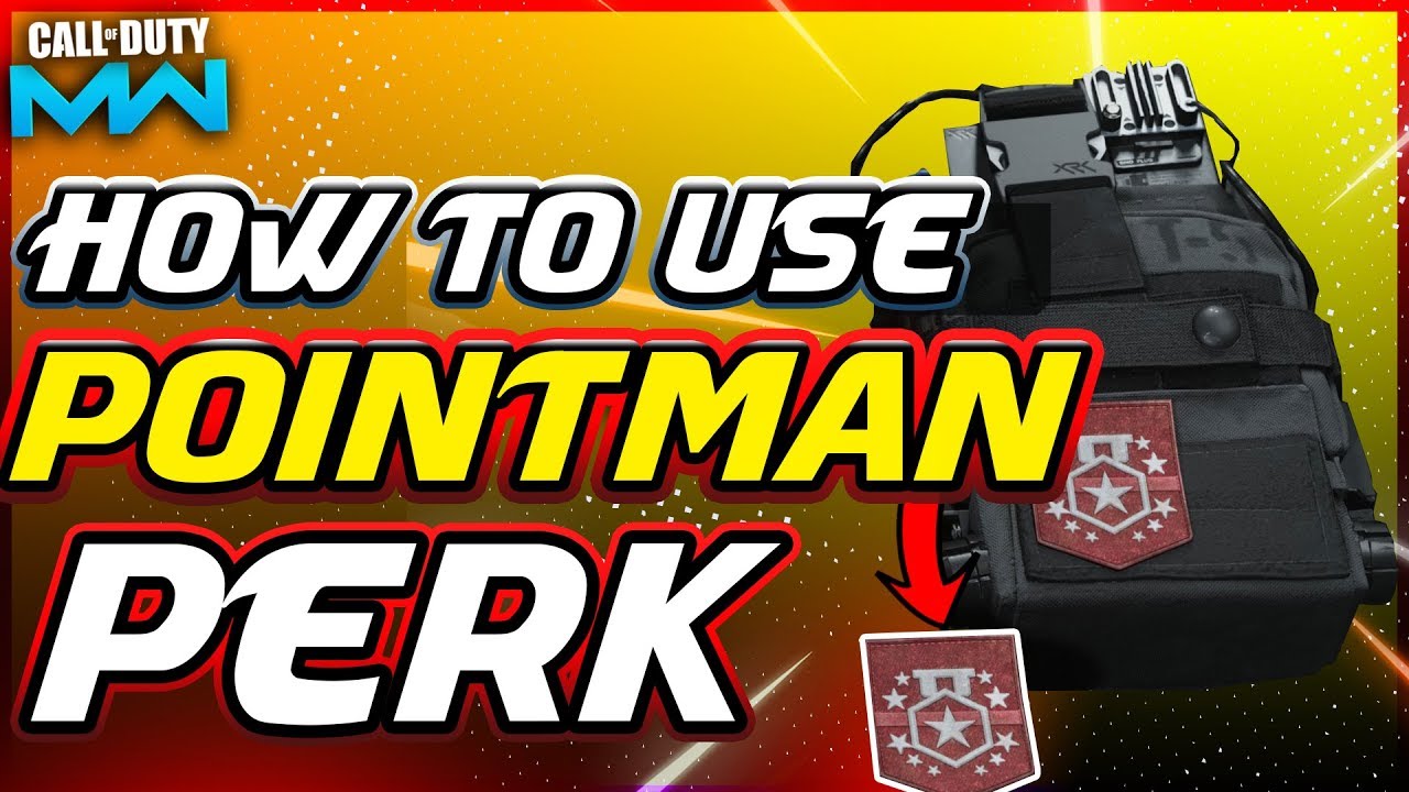 POINTMAN PERK (OMG) : Modern Warfare 2019 update 1.05 KEV THE KING99