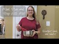 MEAL PLAN &amp; PREP With Me! | How I Organize My Weekly Menu 2022 | Organization Motivation!