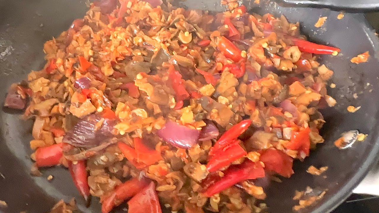 เมนูเห็ดสวีเดน ทำอาหารแบบไทยๆ ตำน้ำพริกเห็ดแครอท สูตรน้ำพริกผัดอร่อยๆ เก็บไว้กินได้นาน