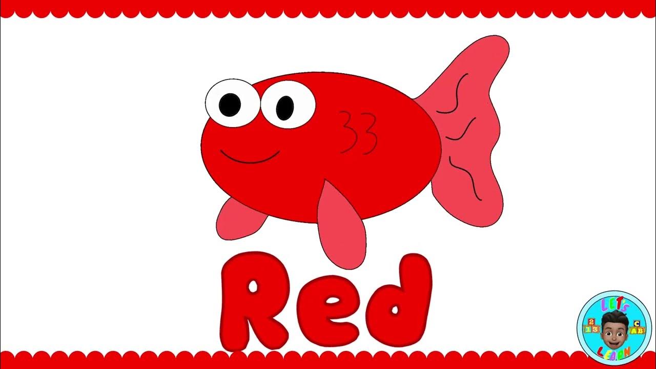 Red learn colors colors the color red color for kids youtube