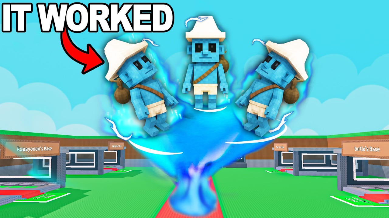 I Unlocked The Brand New SMURF CAT RITUAL In Steal a Brainrot!