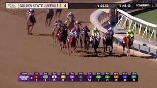 Vidéo de la course PMU GOLDEN STATE JUVENILE STAKES