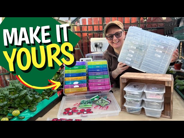 Seed Storage + Organization (And My Dollar Store Solution!) - Rooted Revival