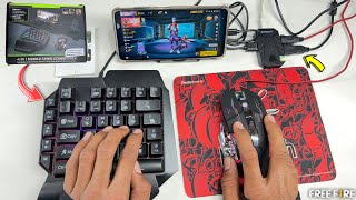keyboard or mouse for mobile gaming unboxing and full tutorial 4 in 1 mobile game combo pack screenshot 5