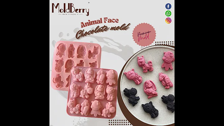 Animal-Shaped Silicone Chocolate Molds – Easy DIY Chocolate Treats #ChocolateDIY #BakingTutorial