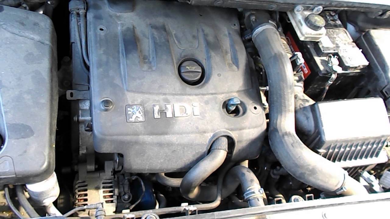 Peugeot 307 Sw 2.0 Hdi Anomalie Abgasreinigung Двигател за Peugeot 307 2.0 HDI, 107 к.с., 3 вр., 2002 г. code: RHS