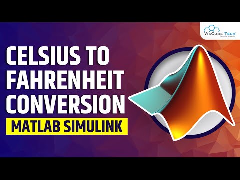 Celsius to Fahrenheit Conversion in MATLAB Simulink | MATLAB Tutorial