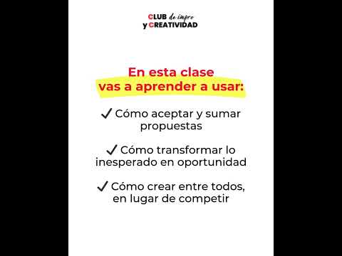 Video Clase gratuita ? | Improvisacion Teatral | @soypaufa
