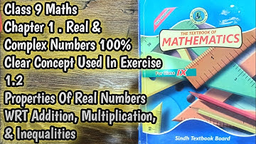 Class 9 Maths Chapter 01 | Properties Of Real Numbers WRT Addition, Multiplication, & Inequalities.