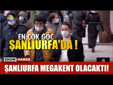 Şanlıurfa megakent olacaktı!