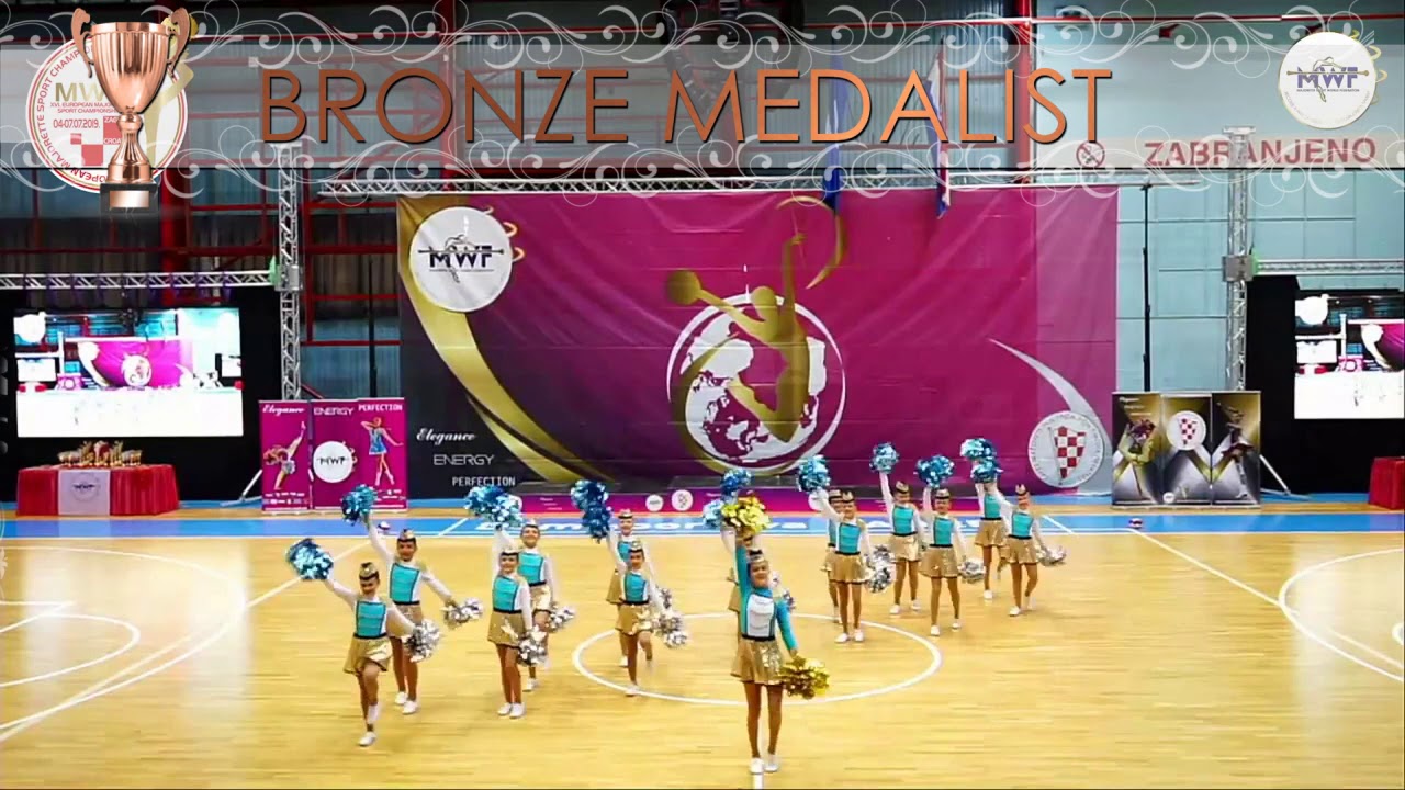 CLASSIC POM PON CADETS BRONZE MEDALIST: NOVLJANSKE MAŽORETKINJE, CROATIA