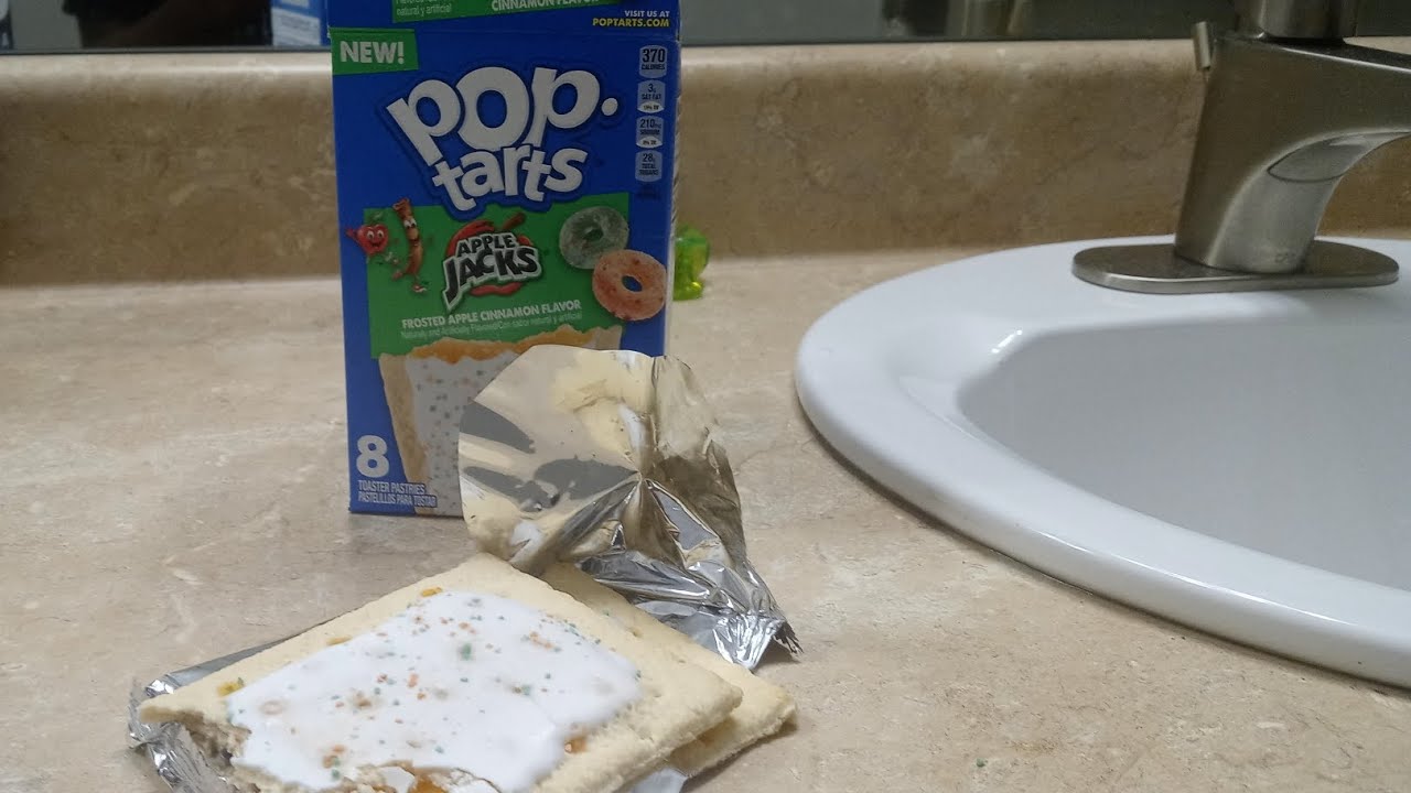 trying the new apple jacks pop tart flavor (is it good?) YouTube