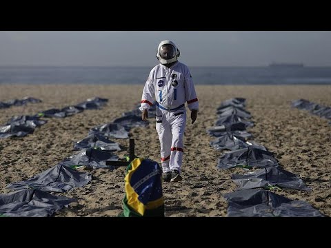 NGO stages burial to protest Brazil