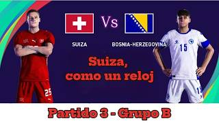 Suiza vs Bosnia-Herzegovina | Mundial 2026 PES 2021