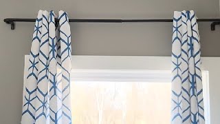 Umbra Twilight Curtain Rod Set, Perfect for Windows That Run Up Against a Wall Umbra Twilight Curtain Rod Set, Perfect for Windows That Run Up Against a Wall