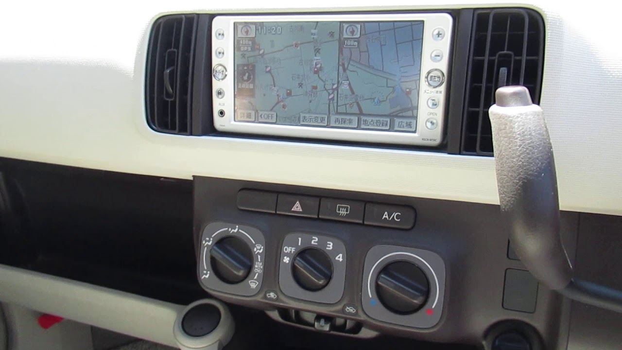 H22年式 トヨタ パッソ X ホワイト ナビ 地デジ Etc キーレス コンパクトカー 内装 エーイージー自動車