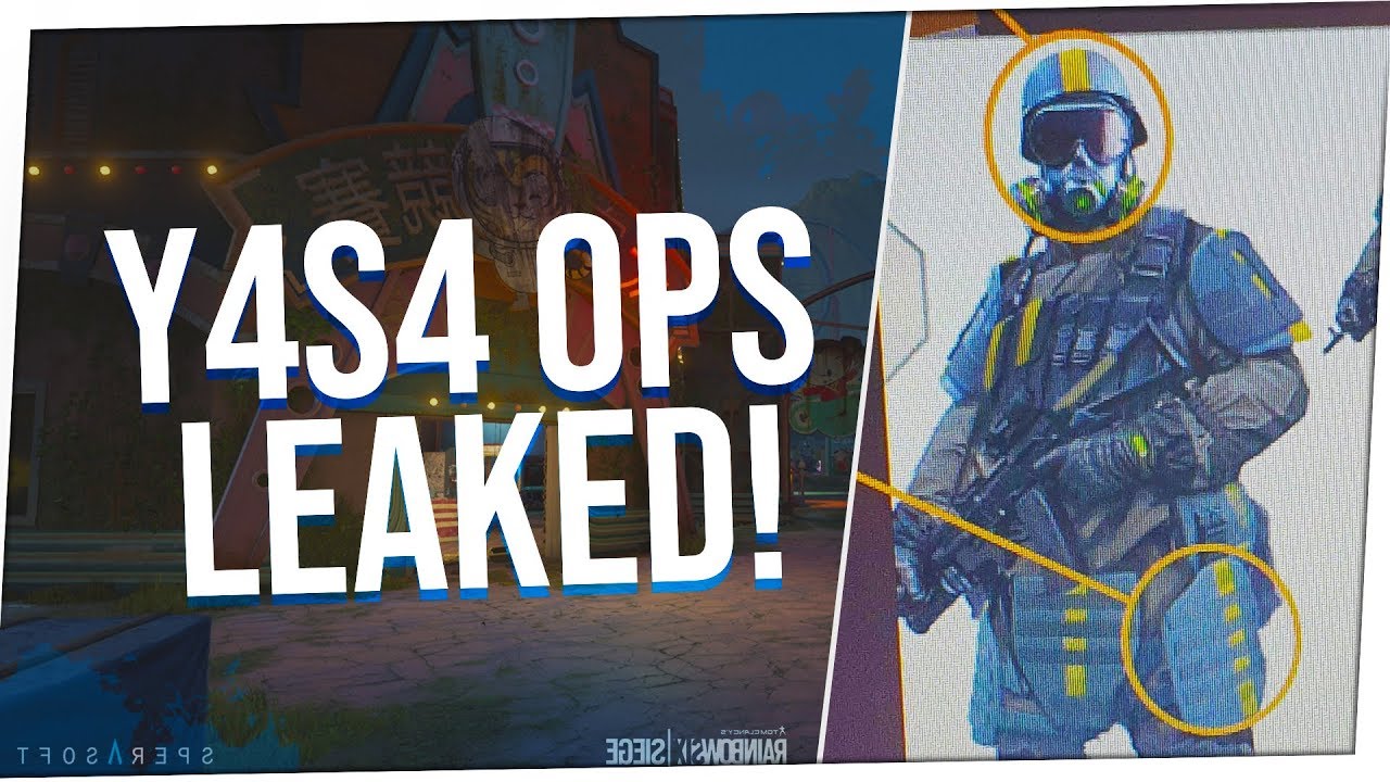 *NEW* Operators Leaked Y4S4 Rainbow Six Siege YouTube