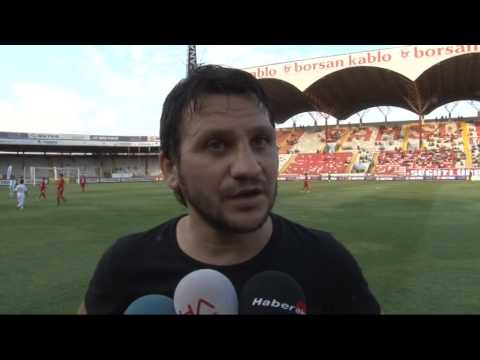 SAMSUNSPOR-CELİL SAĞIR JÜBİLE MAÇI-RÖPORTAJLAR