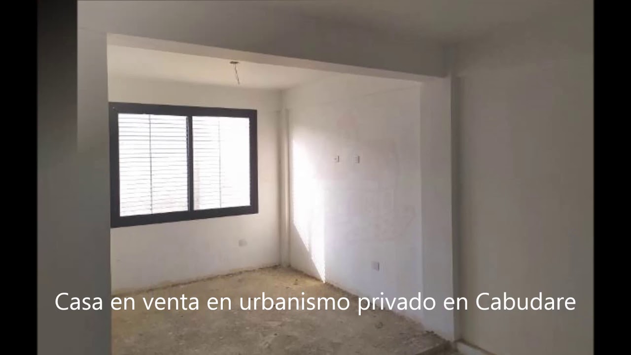 Casa en venta a estrenar en urbanismo privado en Cabudare