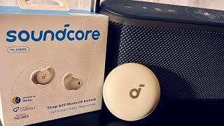 soundcore  Sleep A20 Bluetooth Earbuds #unboxingvideo #linkindescription #discount  #soundcore )