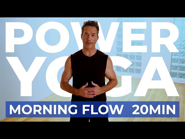 Power Yoga Morning Flow: 20 Min Dynamic Practice to Energize Your Day! class=