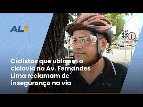 Tábuas soltas colocam ciclistas e pedestres em risco na Fernandes Lima 29/9/26