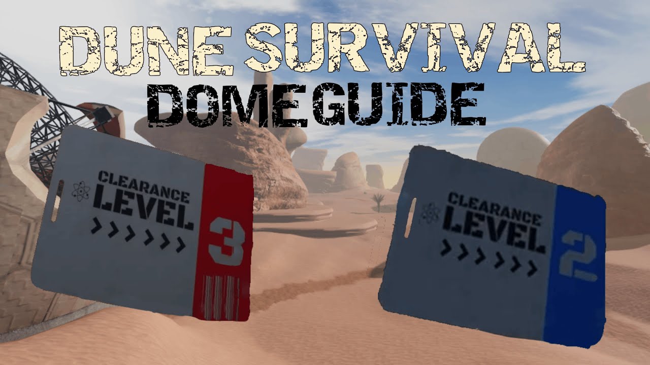 How To Access The Dome's Locked Crate! | Roblox Dunes Survival