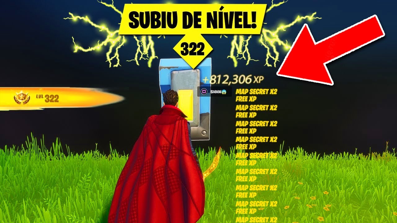 2 NOVOS BUGS para GANHAR XP INFINITO no FORTNITE TEMPORADA 2 CAPÍTULO 3! (1,000,000 XP)