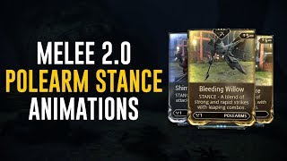 Polearm Stances & Animations - Melee 2.0 (Warframe)