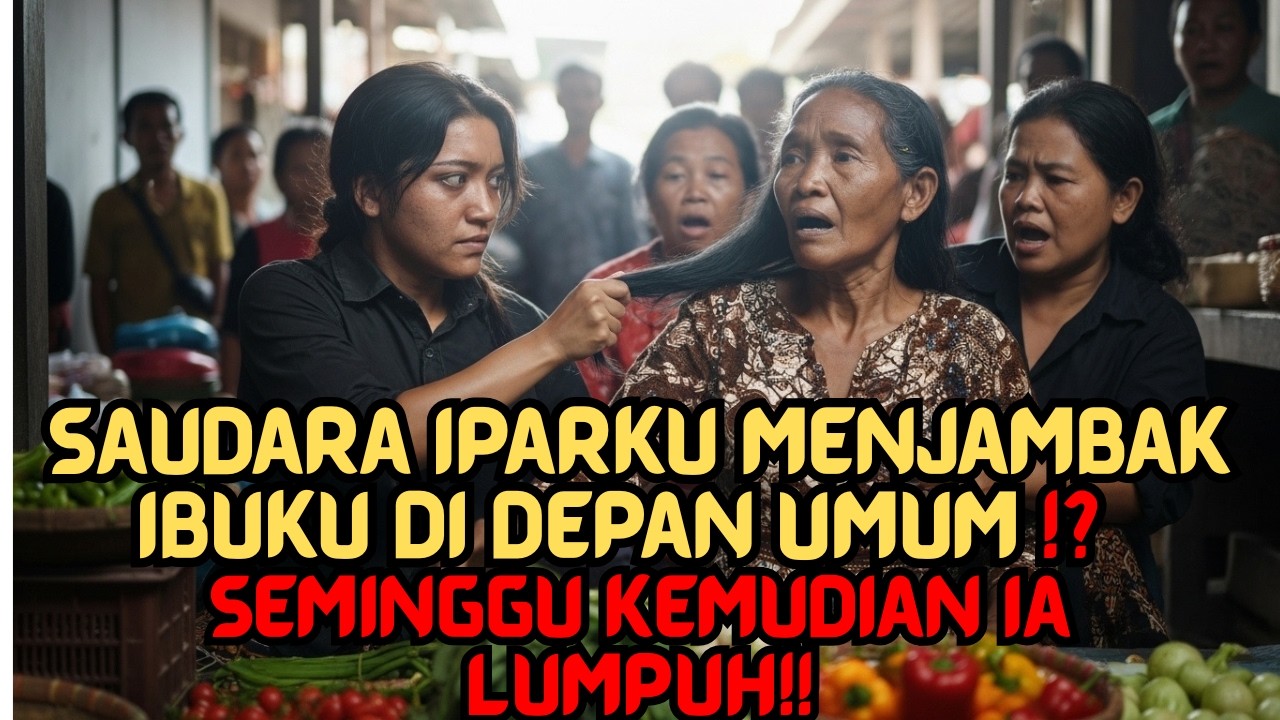 Saudara Iparku Menjambak Ibuku di Depan Umum… Seminggu Kemudian Ia Lumpuh!