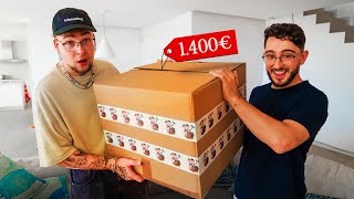 LE REGALO A SPURSITO UNA MYSTERY BOX DE 1.400€!! (Caja misteriosa)